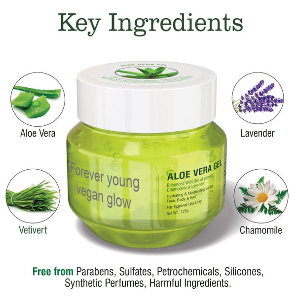 Aloe Vera Gel - Forever young vegan skincare